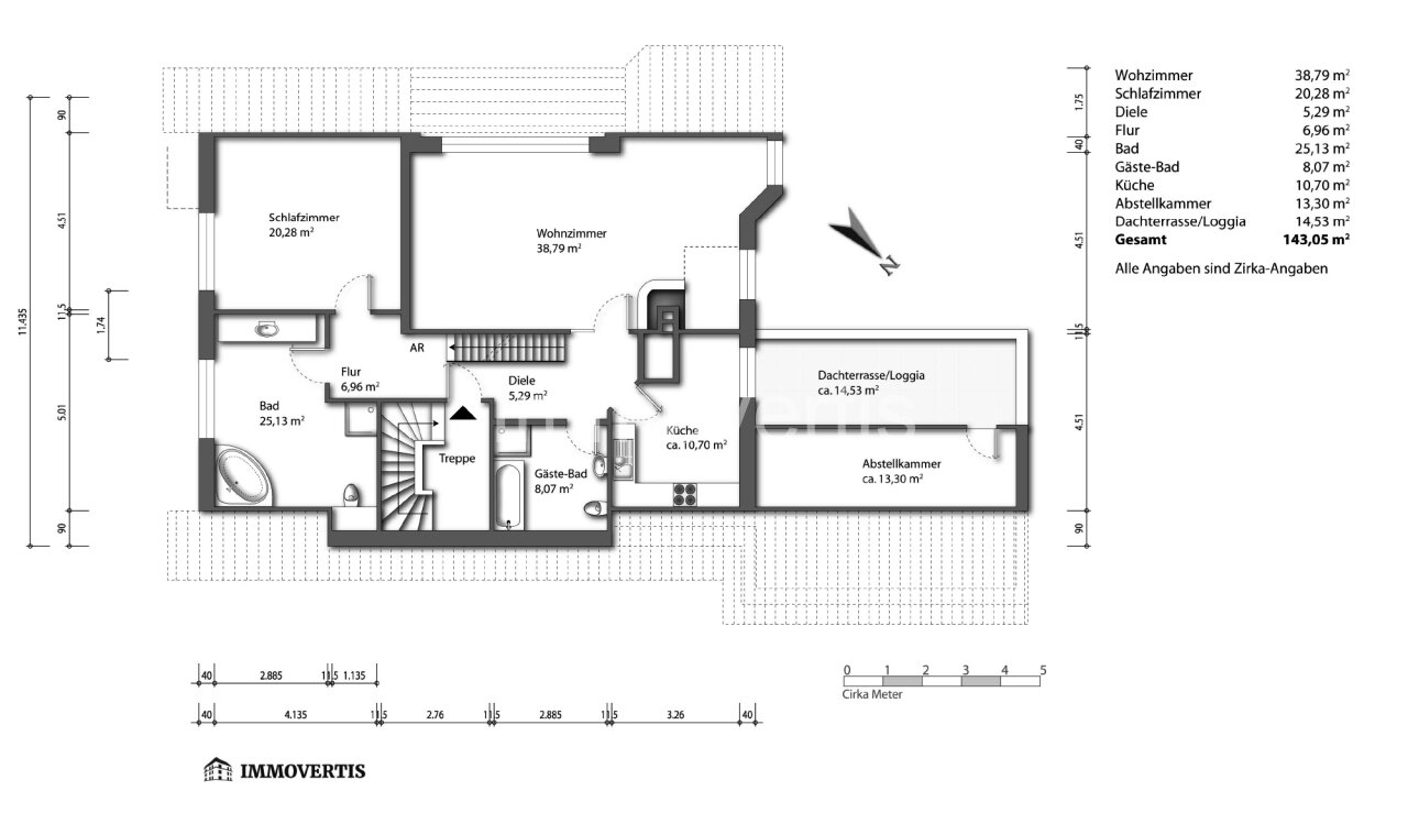 Exklusives Zweifamilienhaus mit Turmaussicht