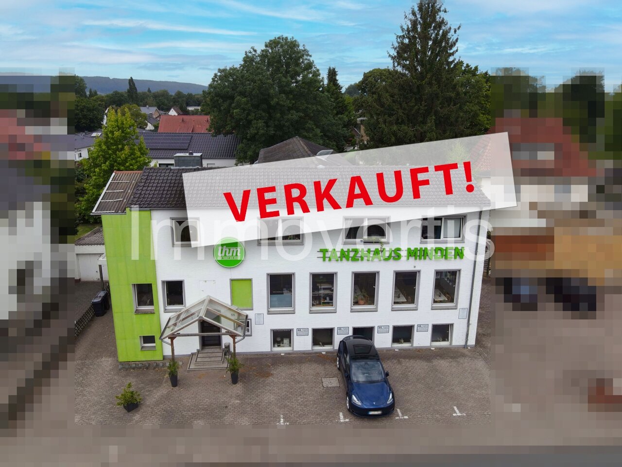 Minden: Tanzhaus mit drei Sälen und Wohneinheit Minden: Tanzhaus mit drei Sälen und Wohneinheit