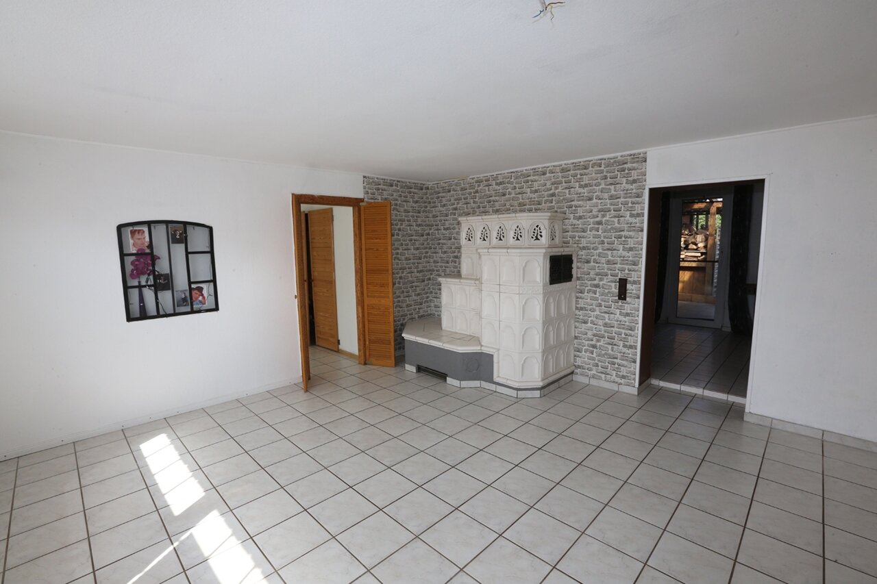 EG Wohnzimmer Kachelofen EG Wohnzimmer Kachelofen