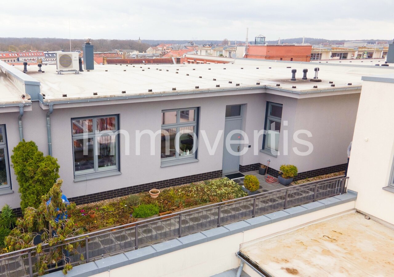 Eingang zum Penthouse Eingang zum Penthouse